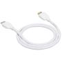 Amazon Basics High Speed 1.4B HDMI Cable - Supports Ethernet, Full HD 3D, 4K HDR and ARC (4K@60Hz, 18Gbps) - 3 Foot, White
