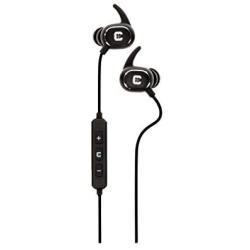 Caldwell E-Max Power Cords 22 NRR - Electronic Hearing Protection with Bluetooth Connectivity for Shooting, Hunting, and Range , Black