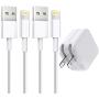 [Apple MFi Certified] iPad Charger, Stuffcool 2.4A 12W USB Wall Charger with Foldable Plug & 2 Pack 6FT Lightning Cable Fast Charging Data Sync Transfer Compatible with iPhone 12/11/XS/XR/X 8 7 6/iPad