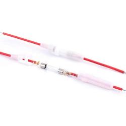Glass Tube Fuses, 200pcs Purple-fox Fast Blow Car Electric Glass Tube Fuses Kit 5x20mm 0.5A, 1A, 2A, 3A, 5A, 10A, 15A, 20A, 25A, 30A 250V with Case (300PCS 5X20MM B)