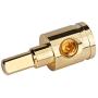 1/0 Gauge to 4 Gauge Wire Reducer 2pcs Car Audio Amp Input Reducer Adapter Brass with Gold Plated