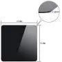 2 Packs 12 x 12 Inch Acrylic Black Reflective Display Table Riser for Professional Product Photography, KINJOEK 30x30CM Background Boards for Product Table Top Photography Shooting