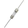 Tegg 10pcs 5x20mm Glass Cartridge Axial Lead Fuse Resistor Insurance Tube Fusible Cutout with Lead Wire 15AMP