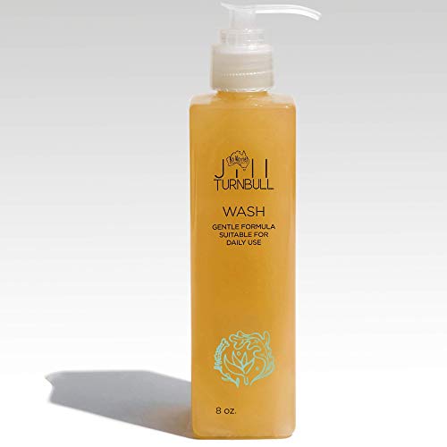 Jill Turnbull WASH Gentle Formula Suitable for Daily Use - Shampoo Made to Wash Away Impurities in Seconds - Professional Daily Care Product for All Hair Types especially Dry, Damaged & Brittle - 8oz