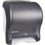San Jamar T8400TBK Smart Essence Electronic Roll Towel Dispenser, 11.8w x 9.1d x 14.1''h, Black, Plastic