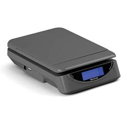 Brecknell PS25 Electronic USB Postal Scale, 25LB Capacity, Simple Weight-Only Electronic Scale