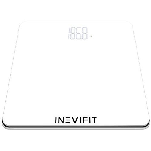 INEVIFIT Bathroom Scale, Highly Accurate Digital Bathroom Body Scale, Precisely Measures Weight up to 400 lbs