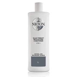 Nioxin Scalp Therapy Conditioner 33.8 oz Liter, System 1-6 with Peppermint Oil for Fine/Natural and Color/Chemically-Treated Hair with Thinning
