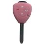 Pink Silicone Key Jacket Key Case 4 Buttons Remote Fob Skin Silicone Cover Key Case Holder Bag for TOYOTA Camry Avalon Matrix Corolla TOYOTA Land Cruiser