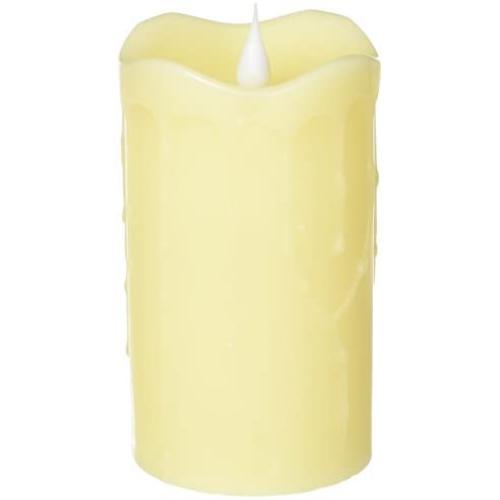 Melrose International, LLC Simplux Simplex LED Dripping Candle with Moving Flame, 3''x5''