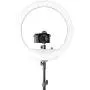 Westcott 18” Bi-Color LED Ring Light Kit with Batteries and Stand Professional Studio Continuous Lighting for Photography, Video Conferencing, and Video Production