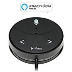 Muse Auto (2nd Gen): Alexa-Enabled Voice Assistant for Cars with Hands-Free Music, Audiobooks, Navigation and 2-Port USB Car Charger