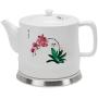 FixtureDisplays Teapot, Ceramic w/Electronic Steeping/Warm Station 12030