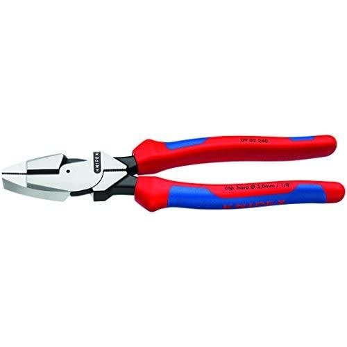 Knipex 09 02 240 SBA 9.5-Inch Ultra-High Leverage Linemans Pliers