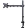Suptek Fully Adjustable Single Monitor Stand Mount Fits One Screen 13-32 inch 22lbs for Monitor Computer Screen 13 15 17 19 20 22 23 24 26 27 30 32 inch VESA 75 100 (MD9421)