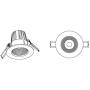 Lightolier (Pack of 6) 3'' 8W Round 3000K, 90CRI, White Recessed Mini Downlight, Easy to Use and Install, Save Time and Energy, Reduced Glare