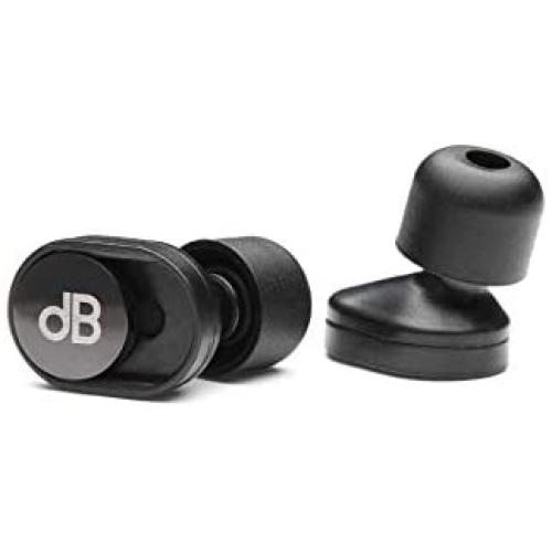 dBud – High-Fidelity Ear Plugs with Two Volume Settings. -24 dB and -11 dB. One Simple Slide of a Button. Designed for Musicians and Noise Protection.