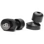 dBud – High-Fidelity Ear Plugs with Two Volume Settings. -24 dB and -11 dB. One Simple Slide of a Button. Designed for Musicians and Noise Protection.