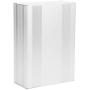 Good Heat Dissipation Split Type Matte Silver High Reliability Aluminum Project Box Sturdy Electronic Enclosure Case for Circuit Board Aluminum Case Industrial