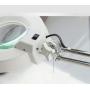 Magnifying Lamp Task Lamp Electronic Desk Lamp Magnifier Adjustable Light Super Bright Natural Daylight Inspection Stand Top Desk Magnifier Swivel Arm Utility Clamp Light (10X Loupes Glass(Updated))