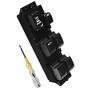 Beneges Front Left Master Power Window Switch Compatible with 1998-2004 Isuzu Rodeo, 2002-2004 Isuzu Axiom, 1998-2002 Honda Passport 8971359271, 8972383610