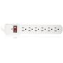 Maxxima 6 Outlet Power Strip Surge Protector 300 Joules, 2FT Cord, Switch (4 Pack)