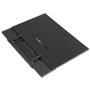 Black Metal Desktop Document Book Holder with 7 Adjustable Positions (Black2)