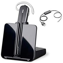 Grandstream Compatible Plantronics VoIP Wireless Headset Bundle | Grandstream Phones: GXP1610, GXP1620, GXP1625, GXP1625, GXP1628, GXP2130, GXP2140, GXP2160, GXV3240, GXV3275