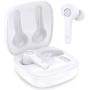 Wireless Earbuds, Upgraded Boltune Bluetooth V5.2 in-Ear Stereo Wireless Headphones USB-C Quick Charge Bluetooth Earbuds IPX8 40Hours Play Time-White