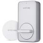 WYZE Lock WiFi & Bluetooth Enabled Smart Door Lock, Wireless & Keyless Door Entry, Compatible with Amazon Alexa, Fits on Most Deadbolts, Includes WYZE Gateway, silver — A Certified for Humans Device
