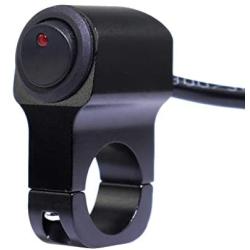 1 inch Aluminum Alloy Motorcycle Handlebar Headlight Switch On/Off Fog spot Light Switch for 12V Motorcycles,Motorbike,Scooter