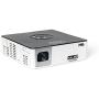 AAXA M6 Full HD Micro LED Projector with Built-in Battery - Native 1920 x 1080p FHD Resolution, 1200 Lumens, 30,000 Hour LEDs, Onboard Media Player, Business/Home Theater Use