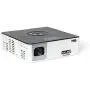 AAXA M6 Full HD Micro LED Projector with Built-In Battery Native 1920x1080p Fhd Resolution 1200 Lumens 30 000 Hour Leds Onboard Media Player Business/Home Theater Use Projector (Renewed)