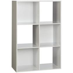 OneSpace 6-Cube Organizer, White - 50-61201