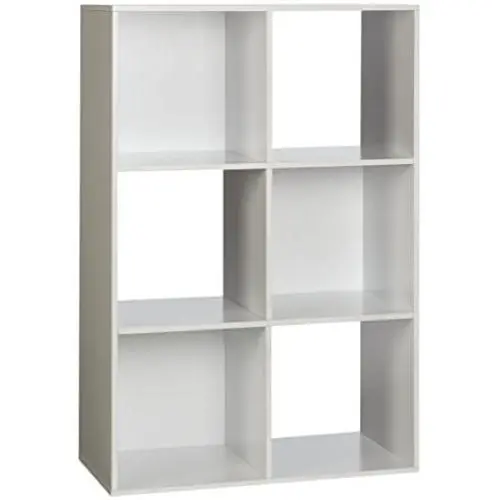OneSpace 6-Cube Organizer, White - 50-61201