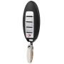 fits 2013 2014 2015 Nissan Altima/Maxima Smart Key Fob Keyless Entry Remote (KR5S180144014, 7812D-S180204) + Dongle Clip