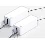 Bluelounge CableBox Cable and Cord Management System - (White) - Pack of 2