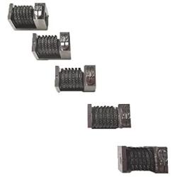 6 Digit Numbering Machine Backwards (5 Pieces) Letterpress Heidelberg