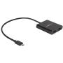 StarTech.com 2-Port Multi Monitor Adapter - USB-C to 2x HDMI Video Splitter - USB Type-C to HDMI MST Hub - Dual 4K 30Hz or 1080p 60Hz - Thunderbolt 3 Compatible - Windows Only (MSTCDP122HD)