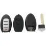 ROADFAR Pack of 1 Car Key Fob Keyless Entry Remote Uncut fit for Nissan Altima 2013 2014 2015 4 Buttons ROADFAR Pack of 1 Car Key Fob Keyless Entry Remote Uncut fit for Nissan Altima 2013 2014 2015 4 Buttons