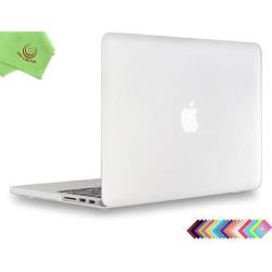 UESWILL Matte Hard Shell Case Cover Compatible with MacBook Pro (Retina, 13 inch, Early 2015/2014/2013/Late 2012), Model A1502/A1425, No CD-ROM, No USB-C, Clear