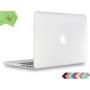 UESWILL Matte Hard Shell Case Cover Compatible with MacBook Pro (Retina, 13 inch, Early 2015/2014/2013/Late 2012), Model A1502/A1425, No CD-ROM, No USB-C, Clear