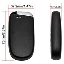 VOFONO Keyless Entry Remote Car Smart Key Fob Starter for Jeep Grand Cherokee 2014 2015 2016 2017/ Chrysler 300 2011-2014 / Dodge Charger 2011-2016 Replacement for FCC ID: M3N40821302