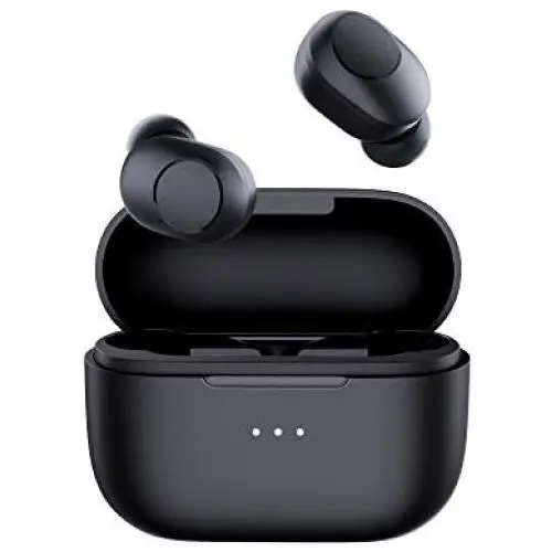 AUKEY True Wireless Earbuds, Bluetooth 5 Headphones with Wireless Charging Case, in-Ear Detection, 30H Playtime, IPX5 Water Resistance, Type-C Low Latency Stereo Earphones for iPhones and Android