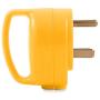 Camco Heavy Duty 30 AMP Mini PowerGrip Handle Male Plug Replacement, Makes Unplugging Easier (55283)