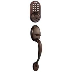 MiLocks BDF-02OB Electronic Touchpad Entry Keyless Deadbolt Handleset Combo