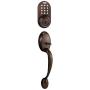 MiLocks BDF-02OB Electronic Touchpad Entry Keyless Deadbolt Handleset Combo