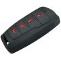 2Pcs Coolbestda 4Button Key Fob Case Cover Remote Keyless Glove Pouch Protector for 2021 2020 2019 Ram 1500 68401332AA/AB 68291689AD