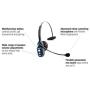 BlueParrott 204123 B250-XT 85 Percent Noise Canceling Bluetooth Headset,Black