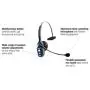 BlueParrott 204123 B250-XT 85 Percent Noise Canceling Bluetooth Headset,Black